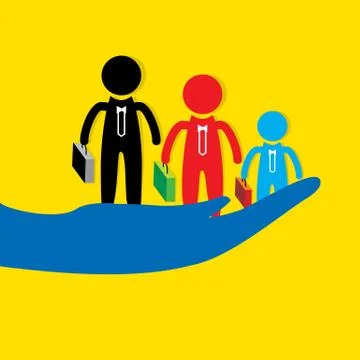 Peoples Stock Illustration