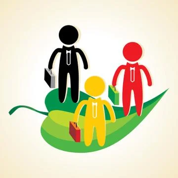 Peoples Stock Illustration