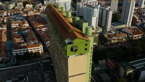 People's Par Complex Stock Footage 104723004