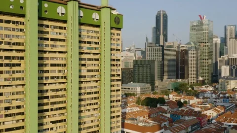 People's Par Complex Stock Footage 104723645