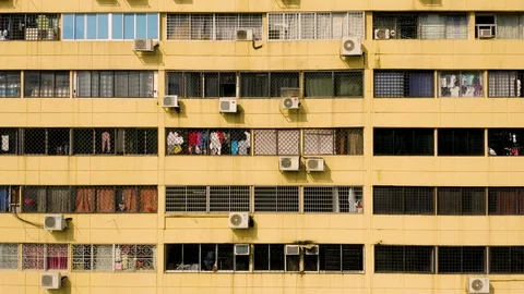 People's Par Complex Video stock 107005750