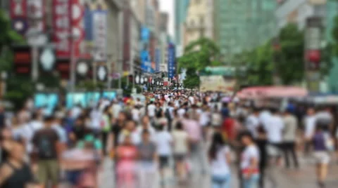 Peoples Square China Stock Footage 56275988