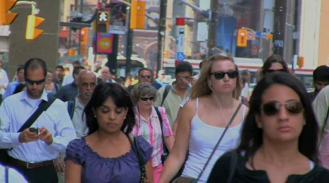 PeopleWalking1 Stock Footage 836477
