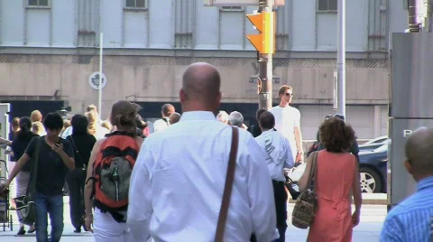 PeopleWalking2 動画素材 836884