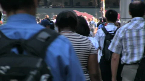 PeopleWalking4 動画素材 837390