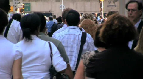 PeopleWalking5 Stock Footage 836794