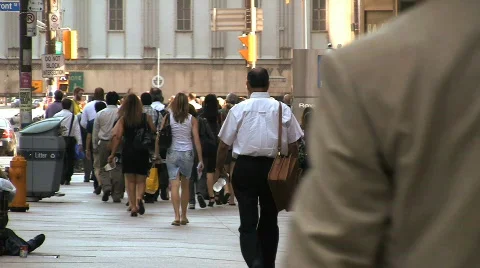 PeopleWalking6 Stock Footage 837050