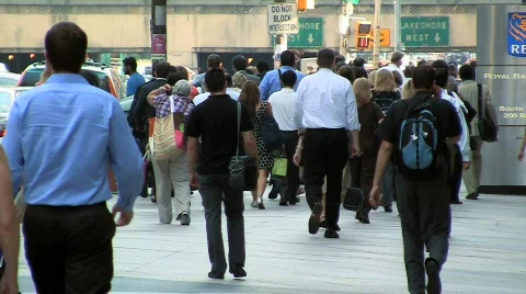 PeopleWalking9 Stock Footage 837812