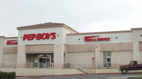 Pep Boys Sequence Stock Footage 618237