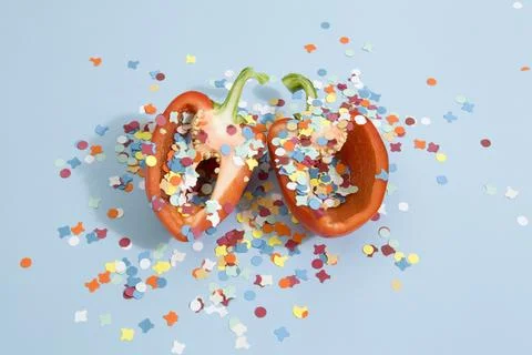 Peper pinata Stock Photos