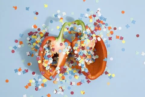 Peper pinata Stock Photos
