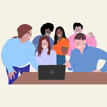 Pepole Stock Illustration