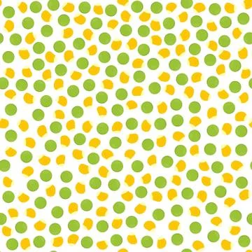 Pepper and corn seed pattern Stock Illustration