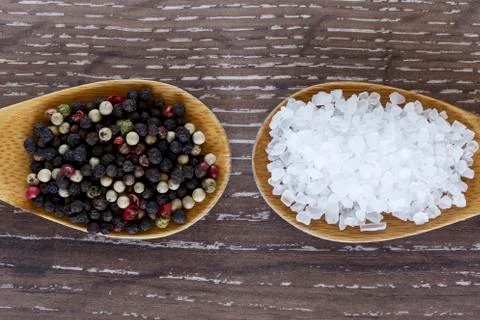 Pepper and salt Stock Photos