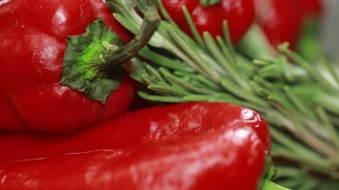 Pepper closeup Vidéo 140539501