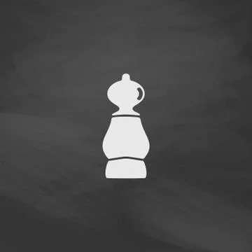 Pepper computer symbol Stock Illustration