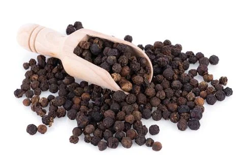 Pepper corn on white background Fotos Stock