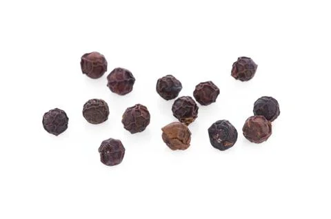 Pepper corn on white background Fotos Stock