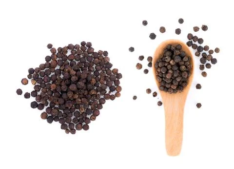 Pepper corn on white background 写真素材