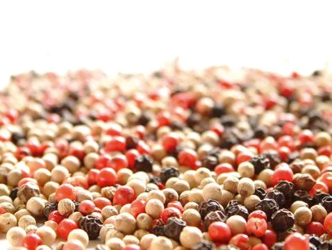 Pepper corns Stock Photos