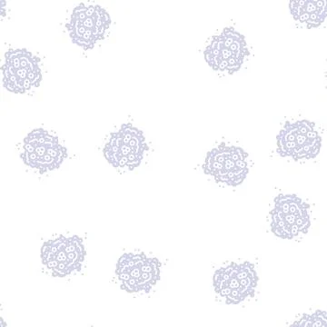Pepper explosion glyph seamless pattern イラスト素材