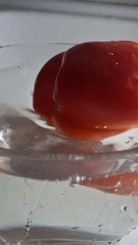 Pepper in a glass dish Stock Footage 341676649