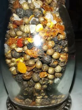 Pepper in a grinder Stock Photos