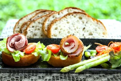 Pepper ham Foto stock