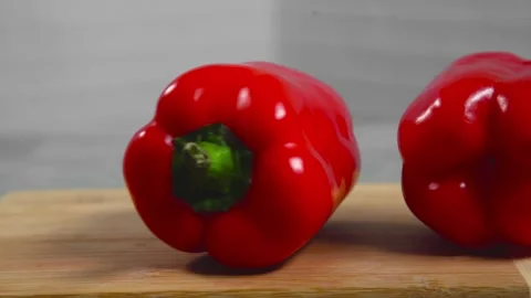 Pepper hitting pepper Stock Footage 194426736
