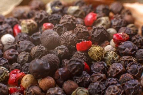 Pepper hot different Stock Photos