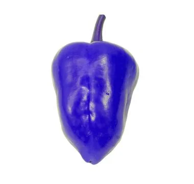 Pepper isolated on the white background Stock Photos