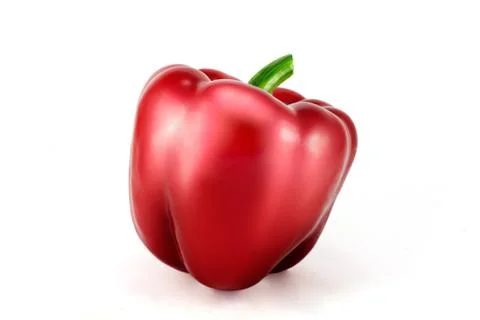 Pepper isolated on a white background Stock Photos