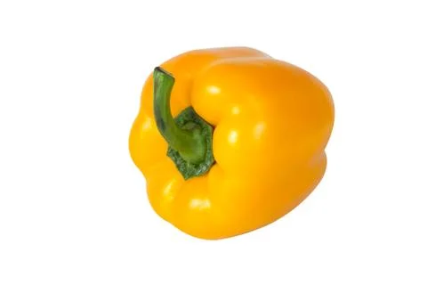 The pepper isolated on white background Stock Photos