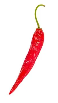 Pepper isolated on white background Stock Photos