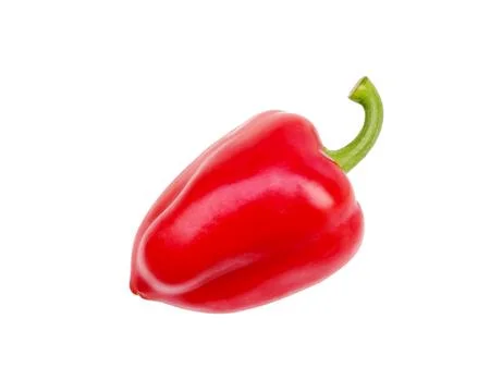 Pepper isolated on white 스톡 사진