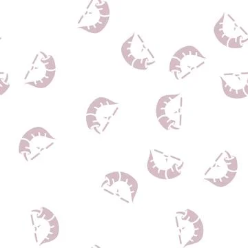 Pepper low spice taste scale glyph vector seamless pattern 스톡 일러스트