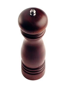 Pepper Mill Isolated On White. High quality photo. Stock Photos