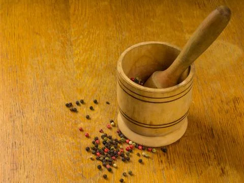 Pepper mill Stock Photos