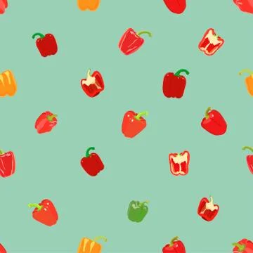 Pepper pattern Stock Illustration