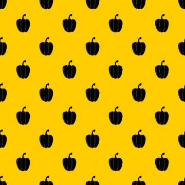 Pepper pattern vector Illustrazione stock