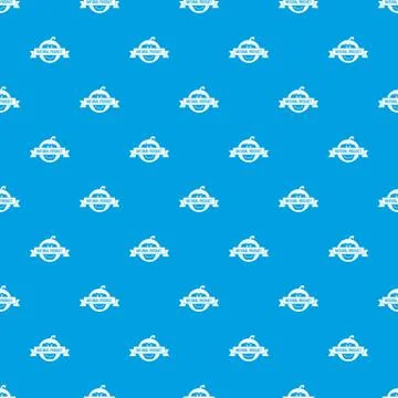 Pepper pattern vector seamless blue Illustrazione stock
