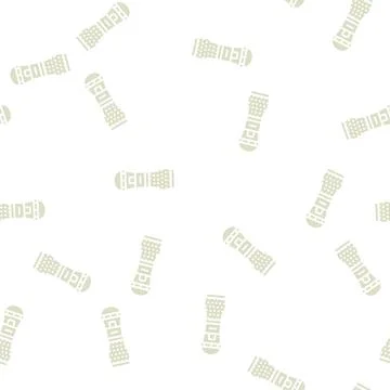 Pepper pot glyph seamless pattern 스톡 일러스트