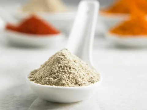 Pepper powder Stock Photos