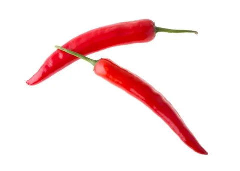 Pepper red isolated Foto stock