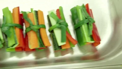 Pepper rolls Stock Footage 77053566