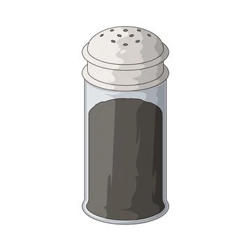 Pepper Shaker illustration Stock Illustration