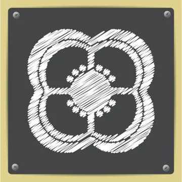 Pepper slice icon Stock Illustration