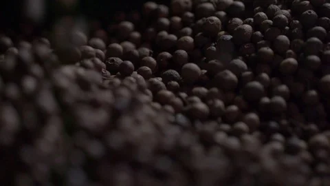 Pepper slowly falls Stock Footage 75240482