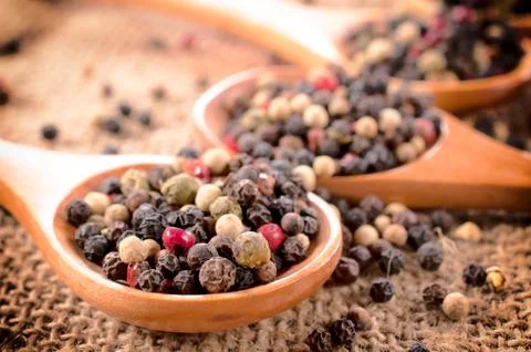 Pepper spice Stock Photos