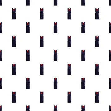 Pepper spray canister pattern for self defense concept Stock Illustration